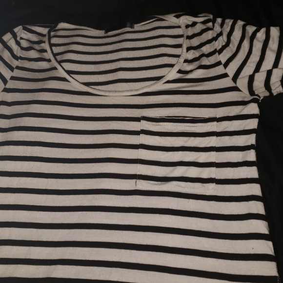 Striped High-low Tunic top, Perfect with leggings - Picture 3 of 3